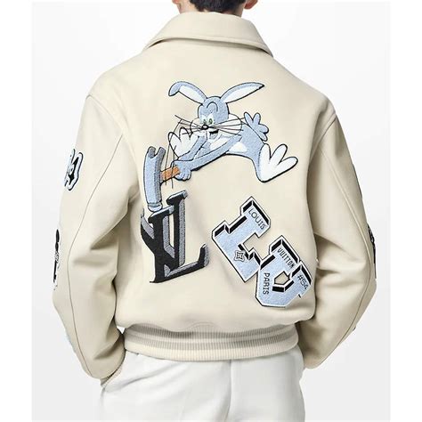 louis vuitton cream bunny varsity.